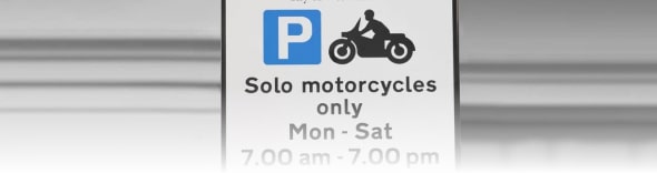 Motorcycle Parking Rules