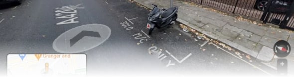 Motorcycle Parking Streetview