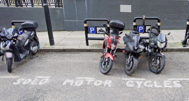 Search Motorcycle Parking Bays